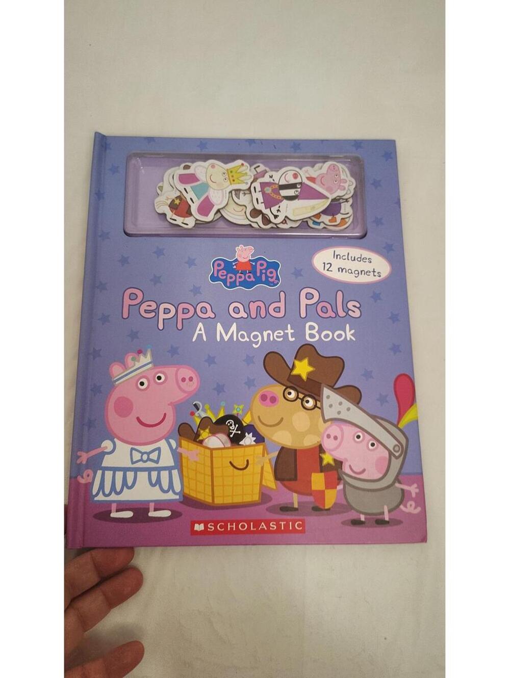 Peppa Pig Peppa and Pals Magnet Book 12 Magnets Interactive Kids Toy Book